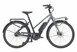 Vélo De Ville Électrique Trek District+ 2 Stagger Shimano Nexus 7V 400wh Bleu Marine / Gris 2023
