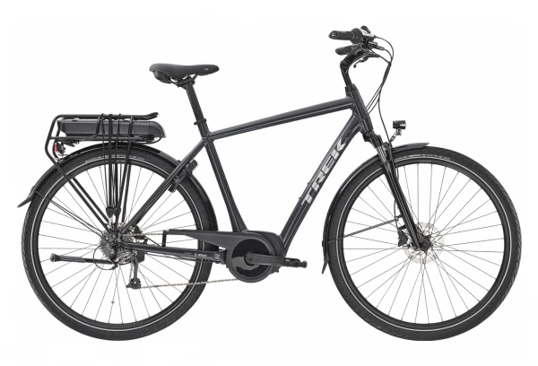 Vélo De Ville Électrique Trek VERVE+ 1 Shimano 8V Noir 400wh 2023
