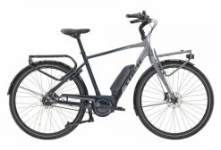 Vélo De Ville Électrique Trek District+ 2 Shimano Nexus 7V 400wh Bleu Marine / Gris 2023