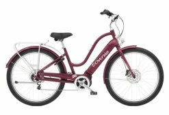Vélo De Ville Électrique Electra Townie Path Go! 5i Shimano Nexus 5V 500 Wh 27.5'' Bordeaux Rosewood Mat