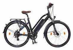 NCM Milano 28 Vélo électrique Urbain Noir Mat - Shimano - Batterie 624Wh / 175-200 Cm