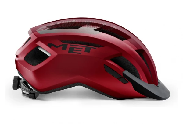 Casque Met Allroad Gravel Mat Rouge Noir 2021 – Image 2