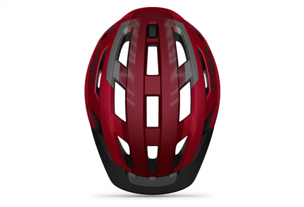 Casque Met Allroad Gravel Mat Rouge Noir 2021 – Image 3
