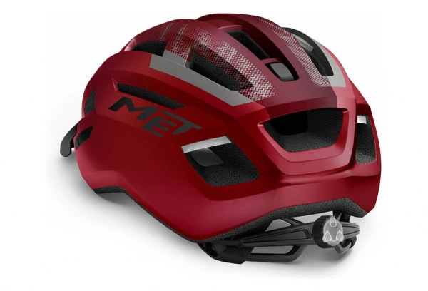 Casque Met Allroad Gravel Mat Rouge Noir 2021 – Image 4